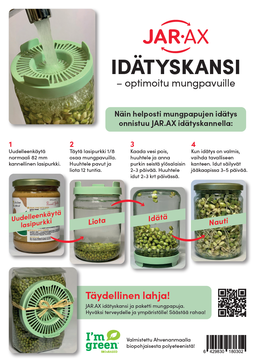 Idätyskansi - JAR.AX | 8 kpl. | -25%